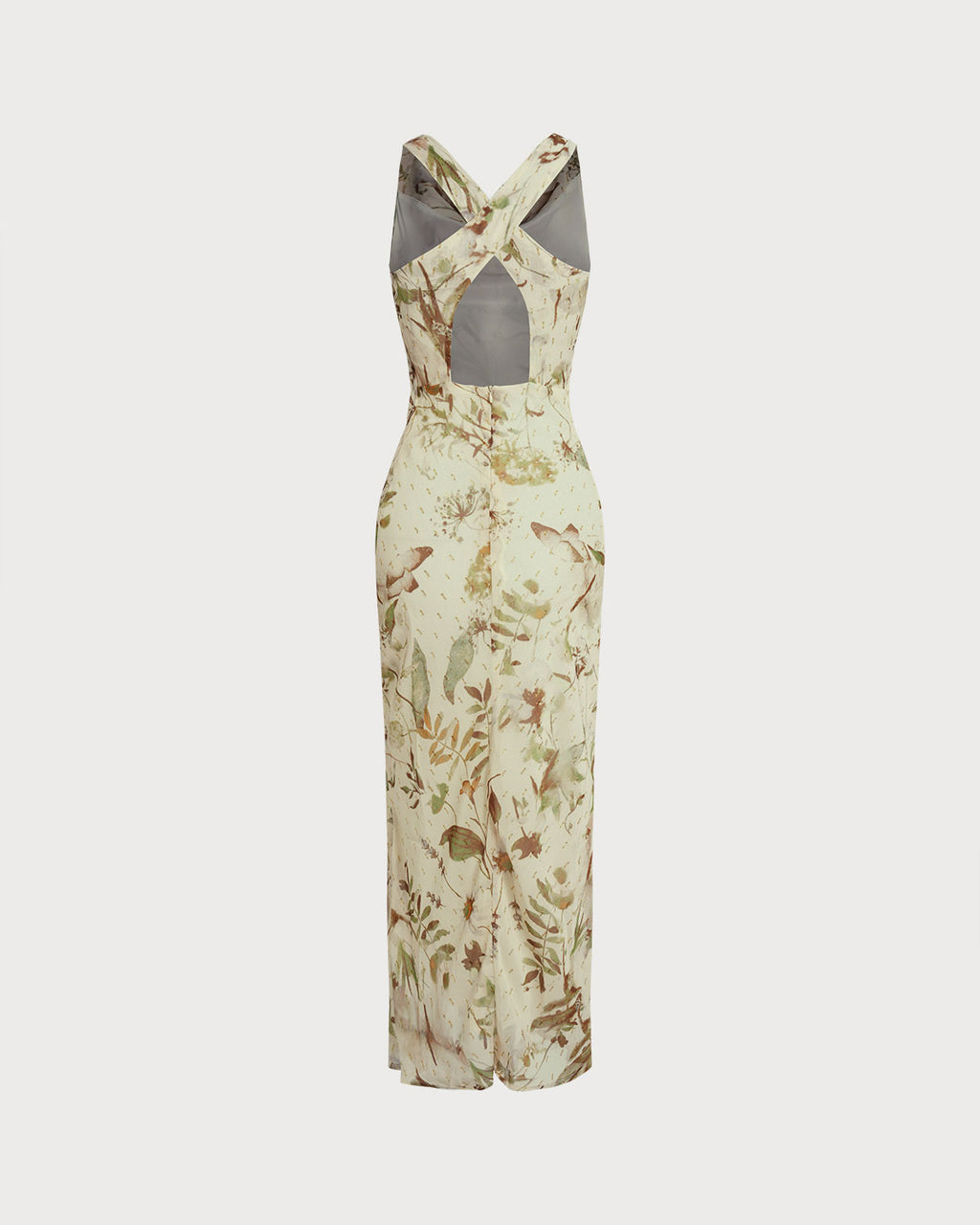 Women's Woven Polyester Midi Dress Dresses - RIHOAS