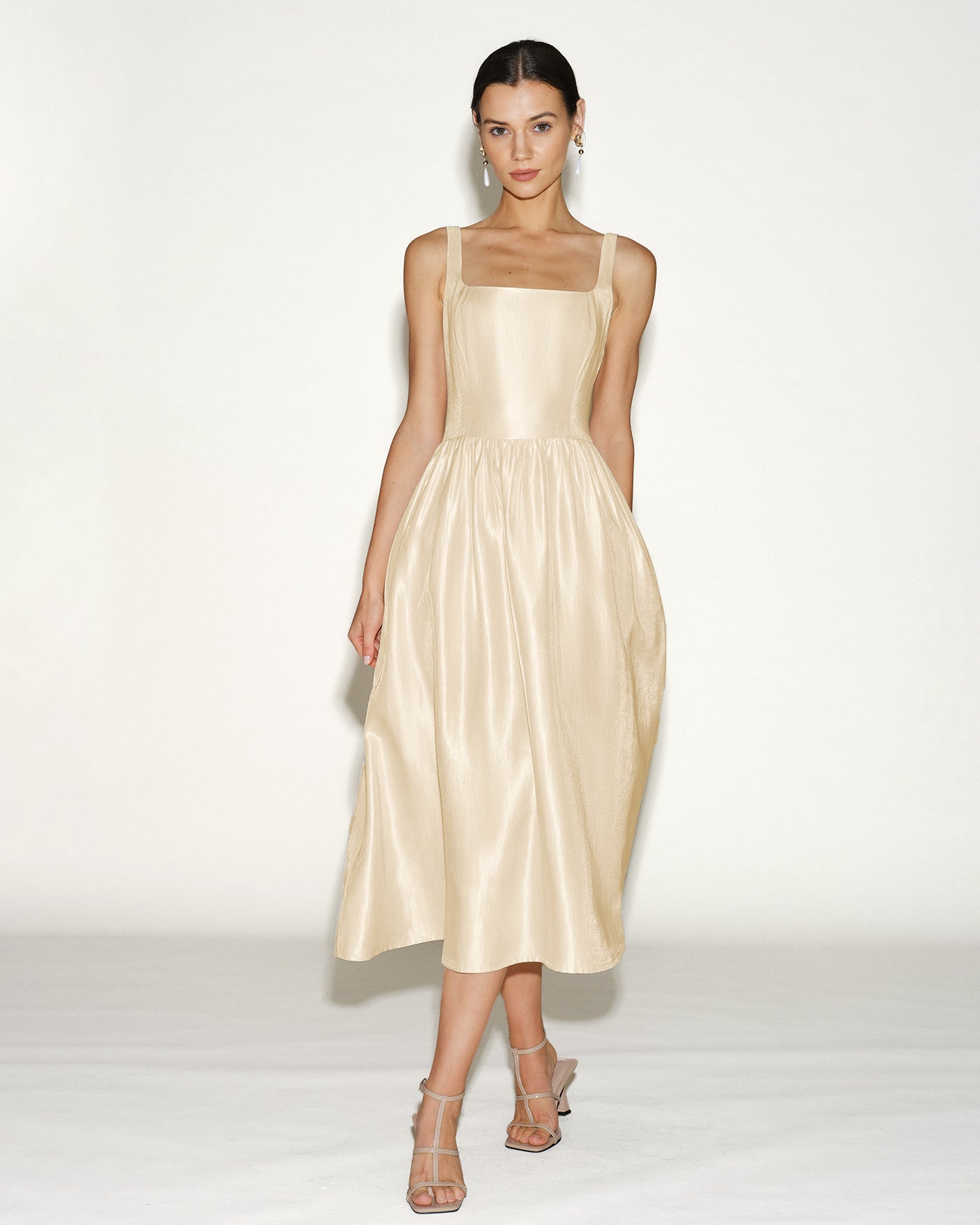 Apricot Zipper Slip Midi Dress & Reviews - Apricot - Dresses Apricot Zipper Slip Midi Dress & Reviews - Apricot - Dresses