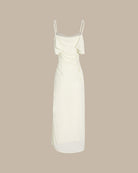 Women's Woven Polyester Midi Dress Dresses - RIHOAS