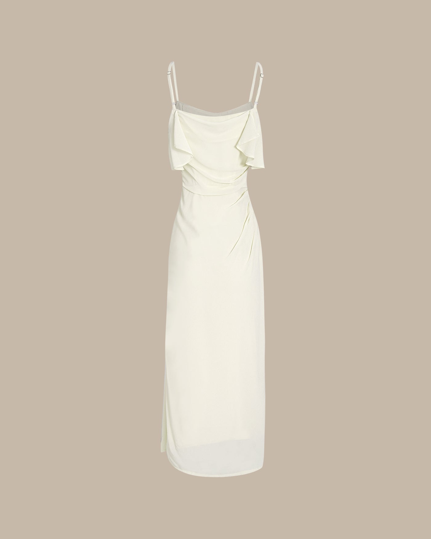 Women's Woven Polyester Midi Dress Dresses - RIHOAS