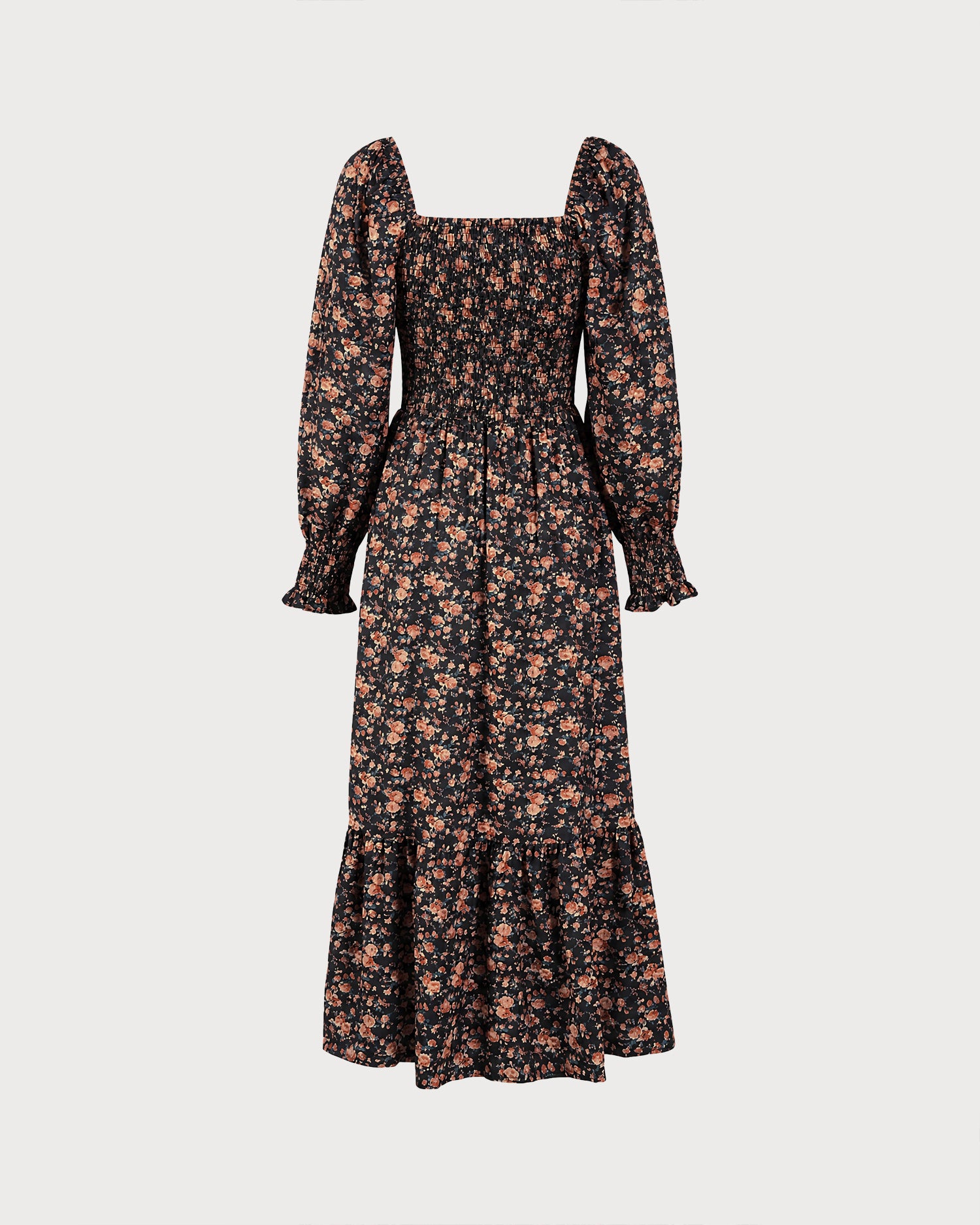 Women’s Woven Polyester Midi Dress - RIHOAS - 05