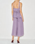Women's Woven Polyester Midi Dress Dresses - RIHOAS
