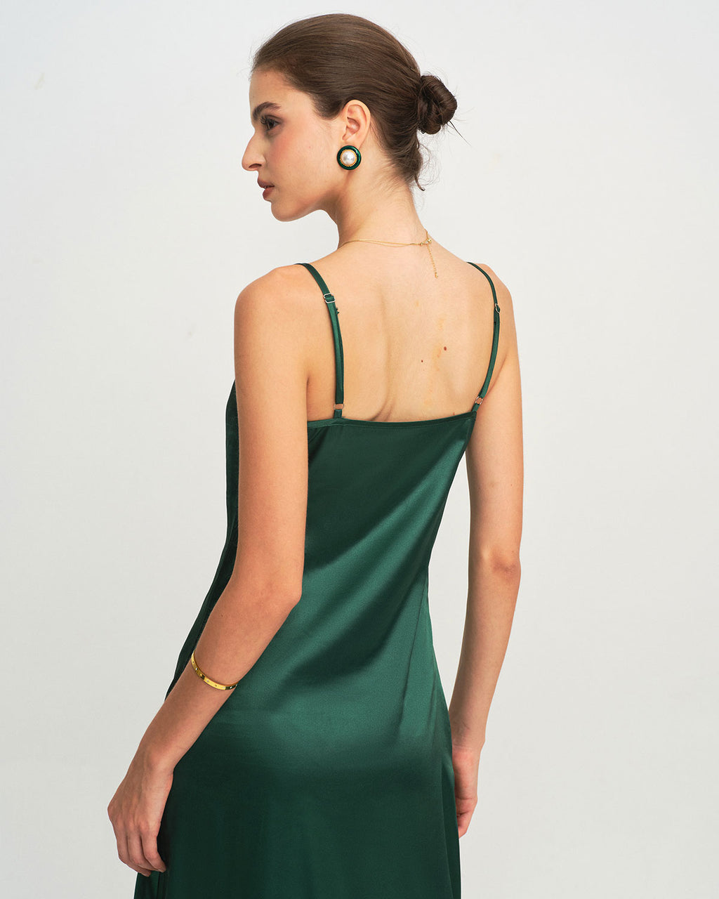 Women's Woven Polyester Midi Dress Dresses - RIHOAS