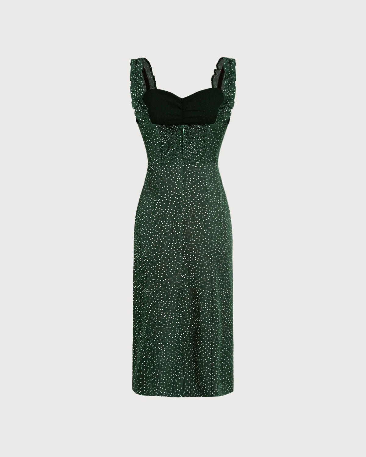 Women's Woven Polyester Midi Dress Dresses - RIHOAS