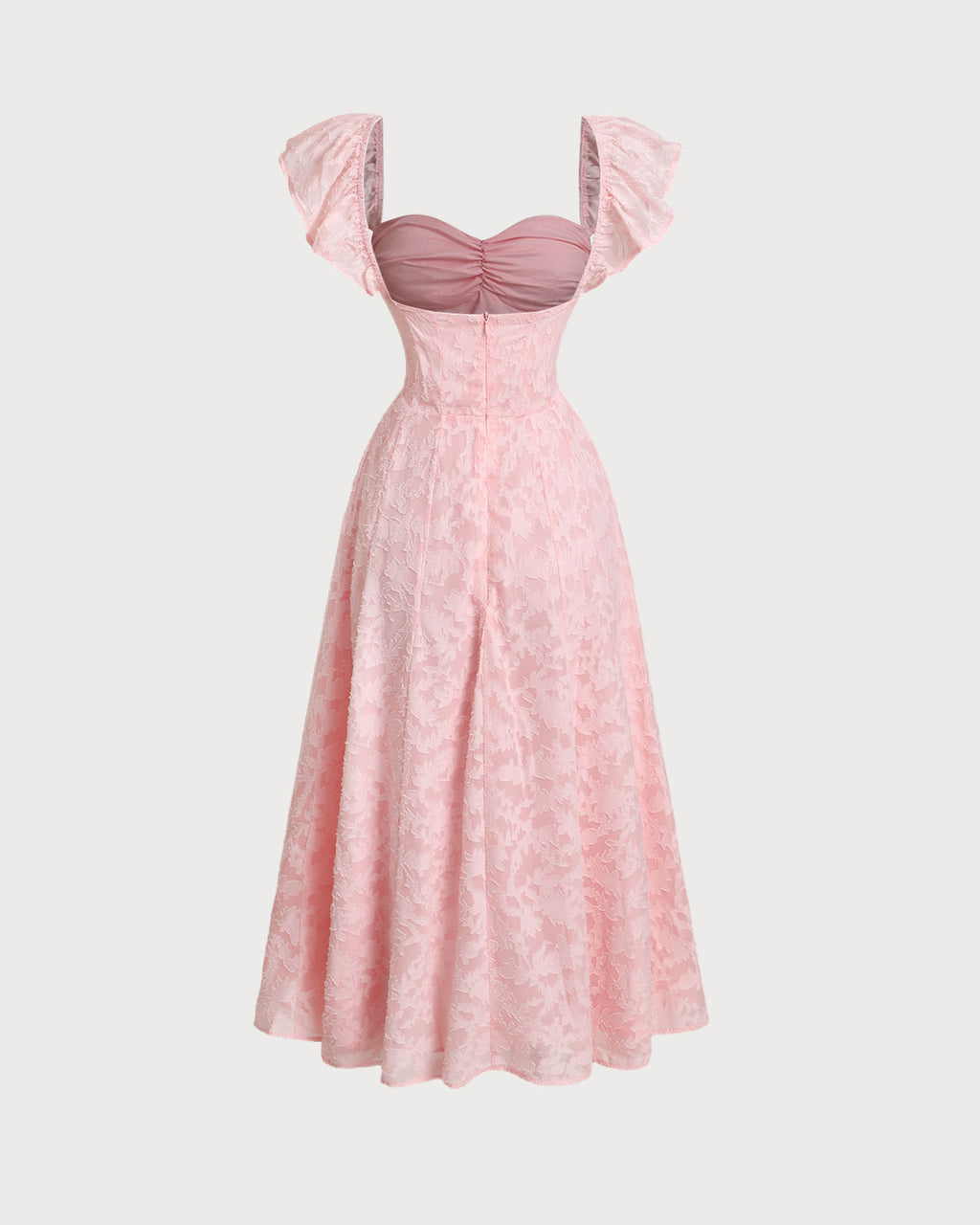 Women's Woven Polyester Midi Dress Dresses - RIHOAS