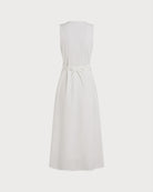 Women's  Woven Polyester Midi Dress Dresses - RIHOAS
