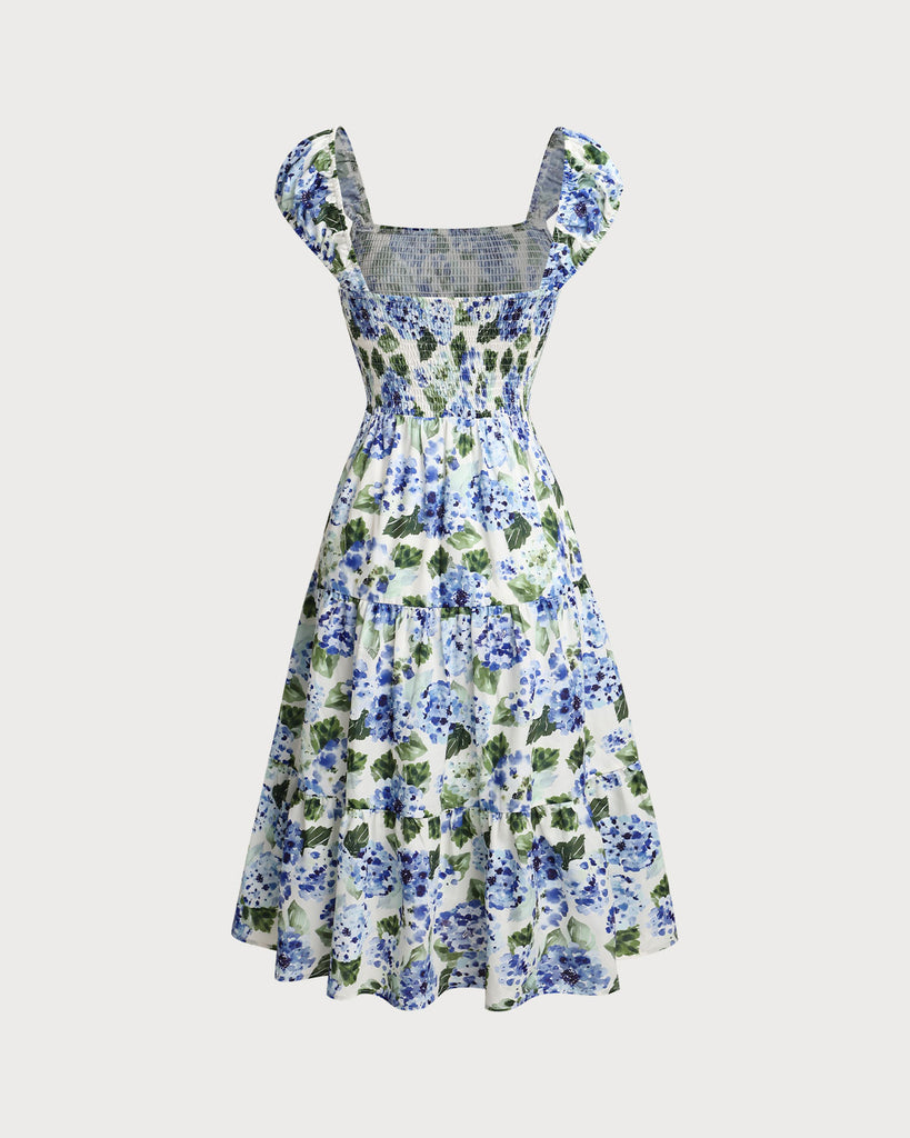 Women's Woven Polyester Midi Dress Dresses - RIHOAS