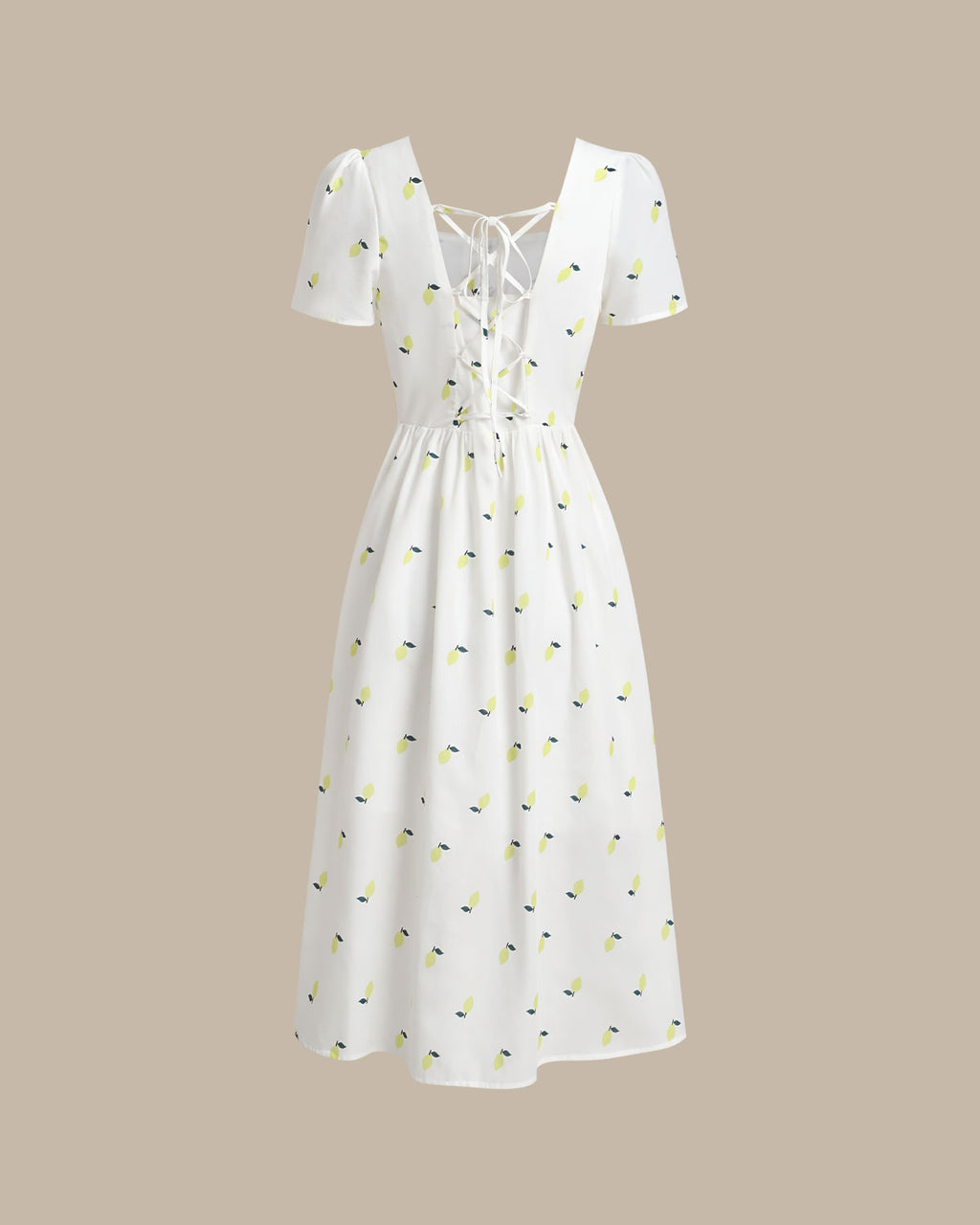 Women's Woven Polyester Midi Dress Dresses - RIHOAS
