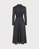 Women's Woven Polyester Midi Dress Dresses - RIHOAS