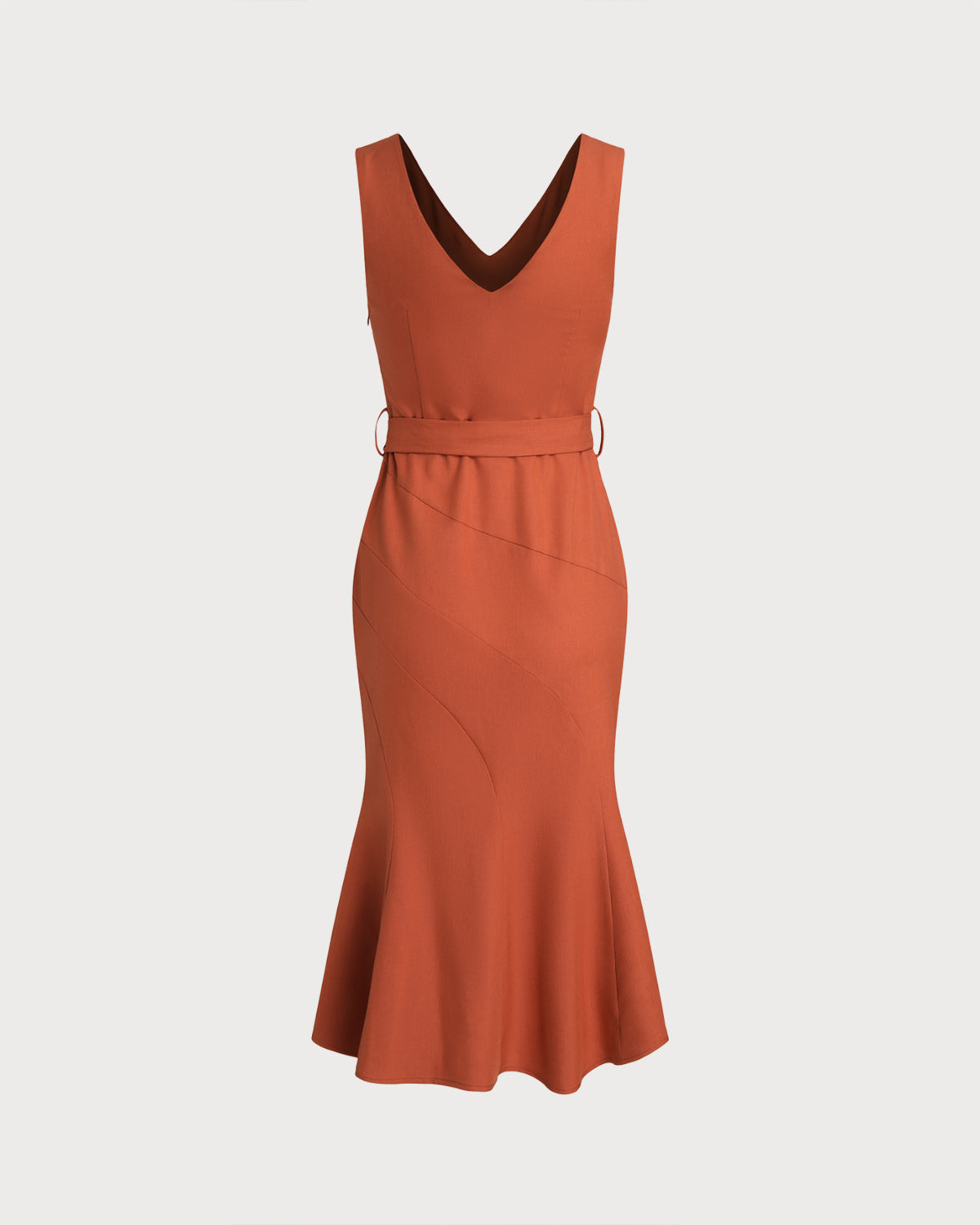 Women's Woven Polyester Midi Dress Dresses - RIHOAS