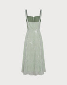 Women's  Woven Polyester Midi Dress Dresses - RIHOAS