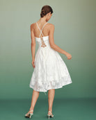 Women's Woven Polyester Midi Dress Dresses - RIHOAS