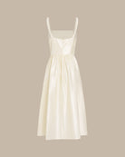 Women's Woven Polyester  Midi Dress Dresses - RIHOAS