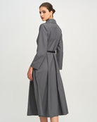 Women's Woven Polyester Midi Dress Dresses - RIHOAS