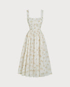 Women's Woven Polyester Midi Dress Dresses - RIHOAS
