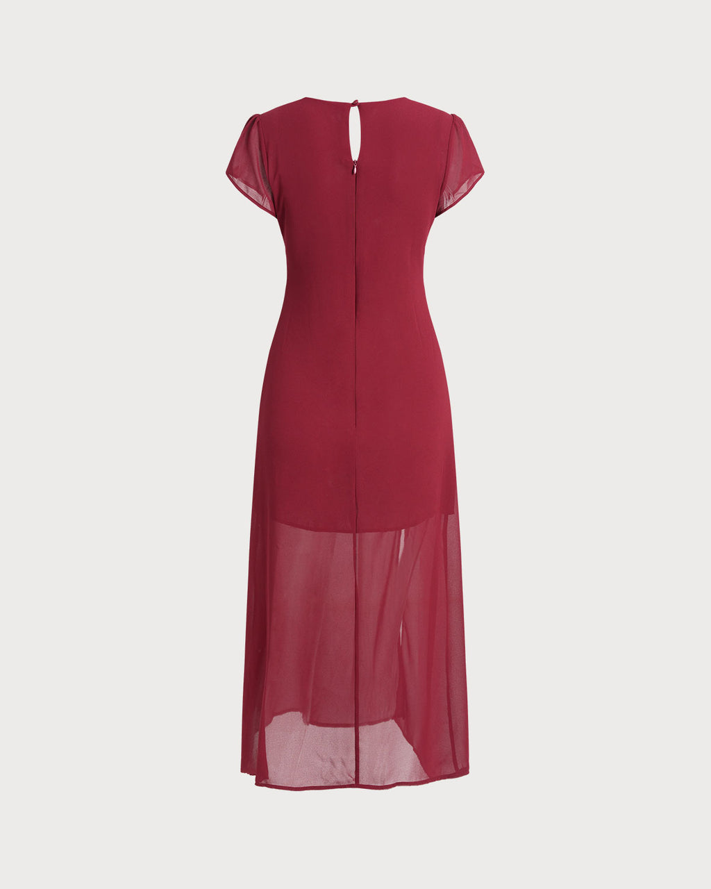 Women's Woven Polyester Midi Dress Dresses - RIHOAS
