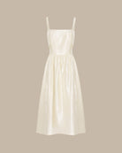 Women's Woven Polyester  Midi Dress Dresses - RIHOAS