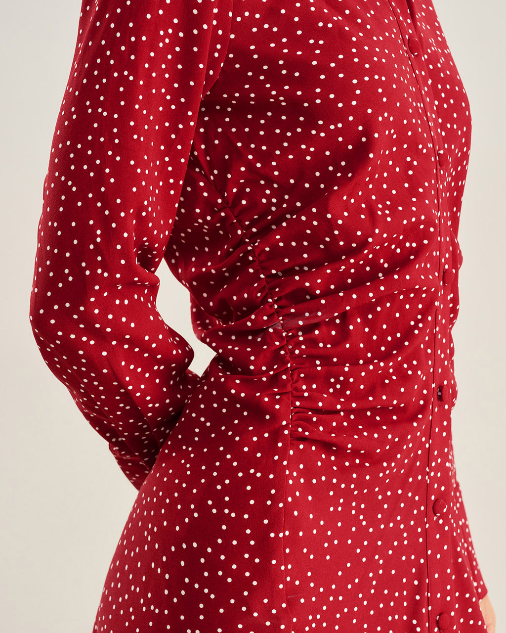 Women's Woven Polyester Midi Dress Dresses - RIHOAS