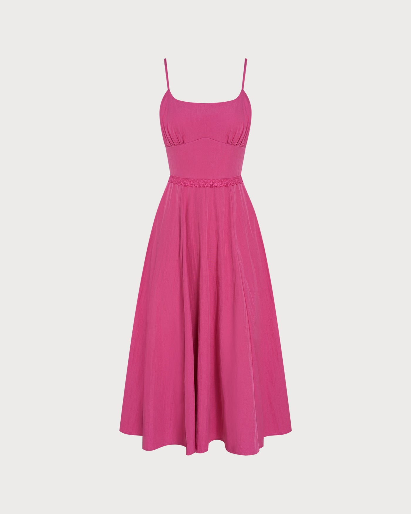 Women's Woven Polyester Midi Dresses Dresses - RIHOAS