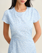 Women's Woven Polyester Midi Dresses Dresses - RIHOAS