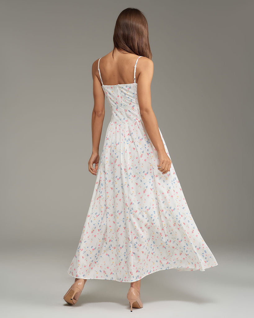 Women's Woven Polyester Midi Dresses Dresses - RIHOAS