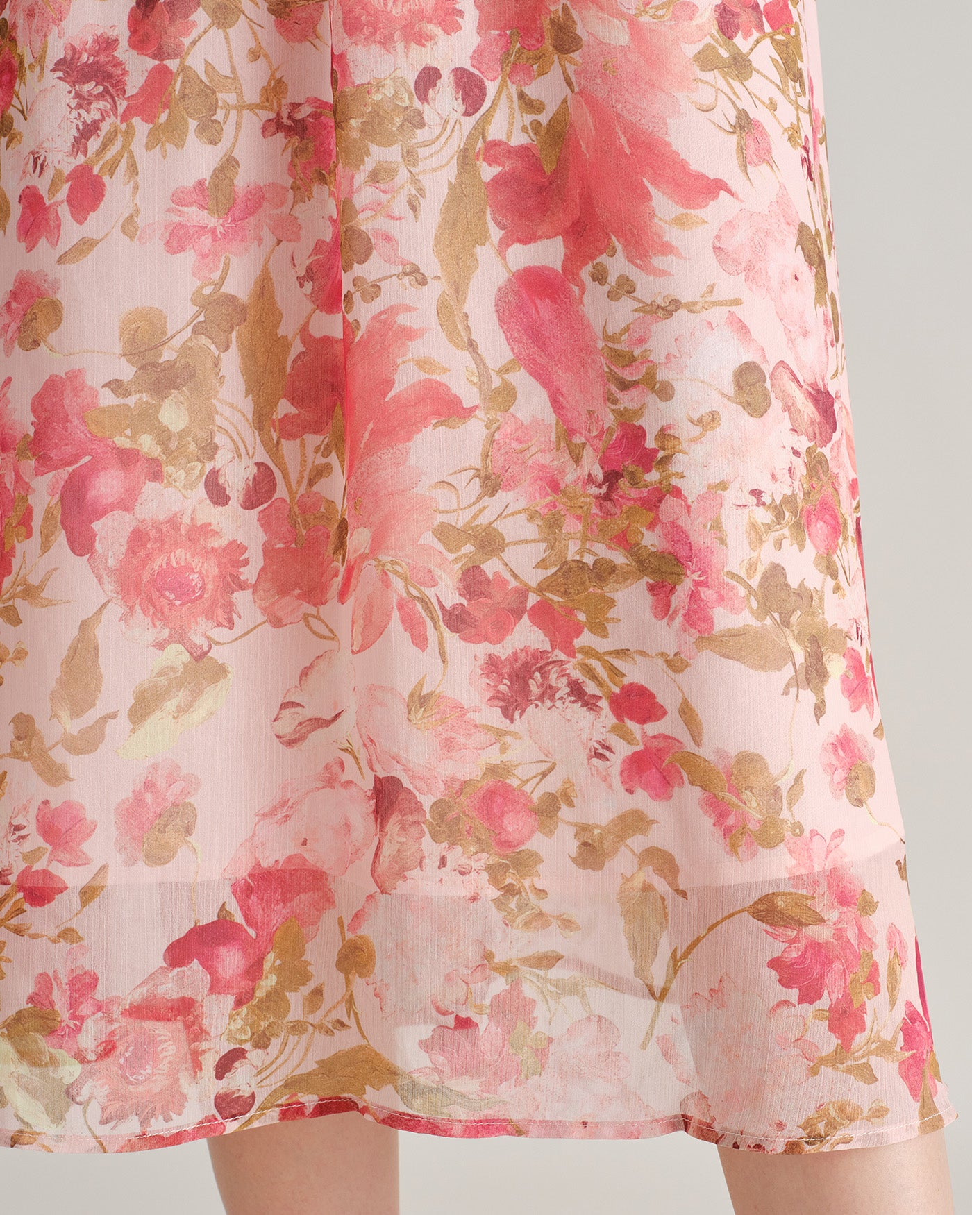 Women's Woven Polyester Midi Dresses Dresses - RIHOAS
