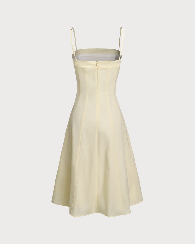 Women's Woven Polyester Midi Dresses Dresses - RIHOAS