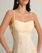 Women's Woven Polyester Midi Dresses - RIHOAS - 03