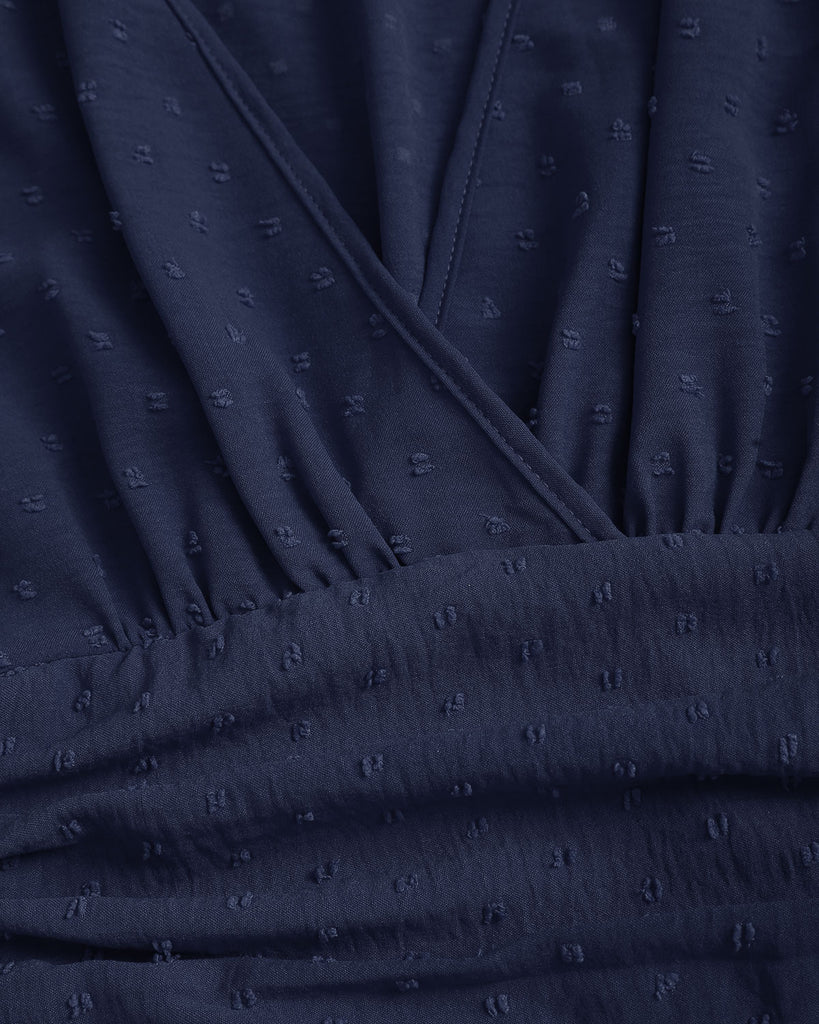 Women's Woven Polyester Midi Dresses Dresses - RIHOAS