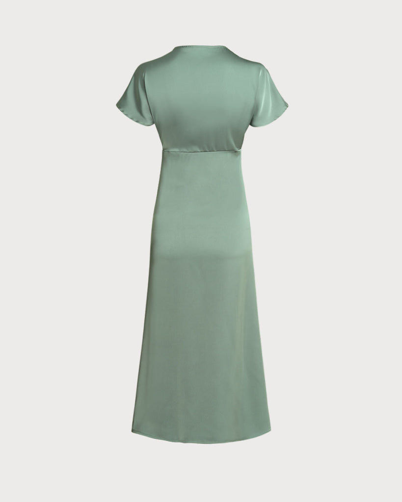 Women's Woven Polyester Midi Dresses Dresses - RIHOAS