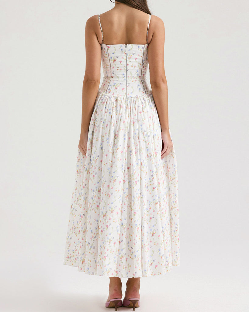 Women's Woven Polyester Midi Dresses Dresses - RIHOAS