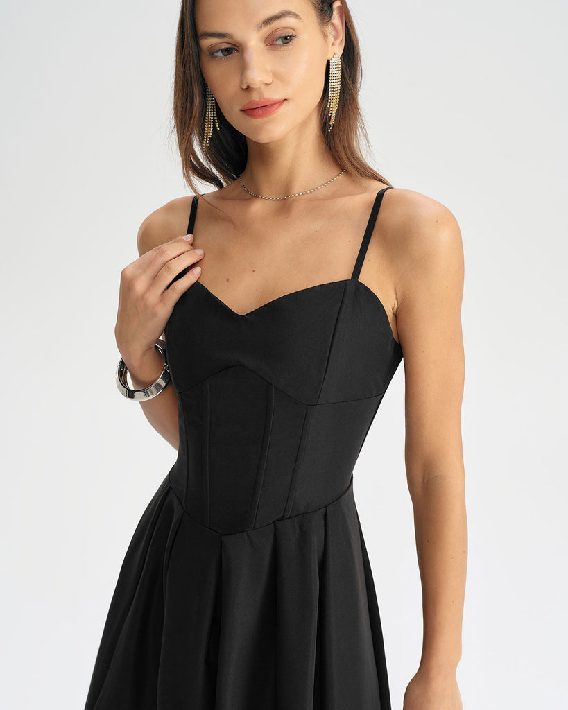Women's Woven Polyester Midi Dresses Dresses - RIHOAS