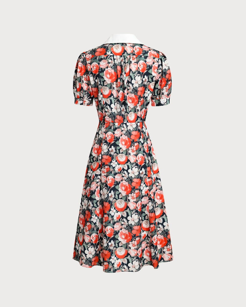 Women's Woven Polyester Midi Dresses Dresses - RIHOAS