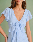 Women's Woven Polyester Midi Dresses Dresses - RIHOAS
