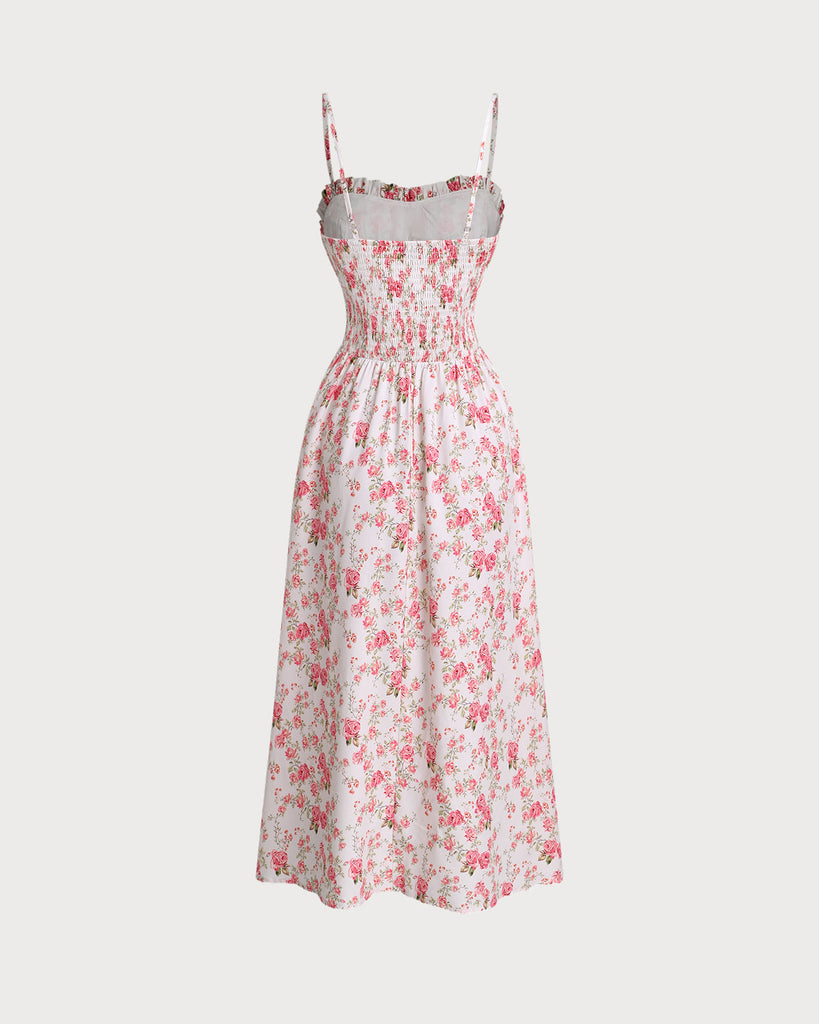 Women's Woven Polyester Midi Dresses Dresses - RIHOAS