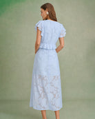 Women's Woven Polyester Midi Dresses Dresses - RIHOAS