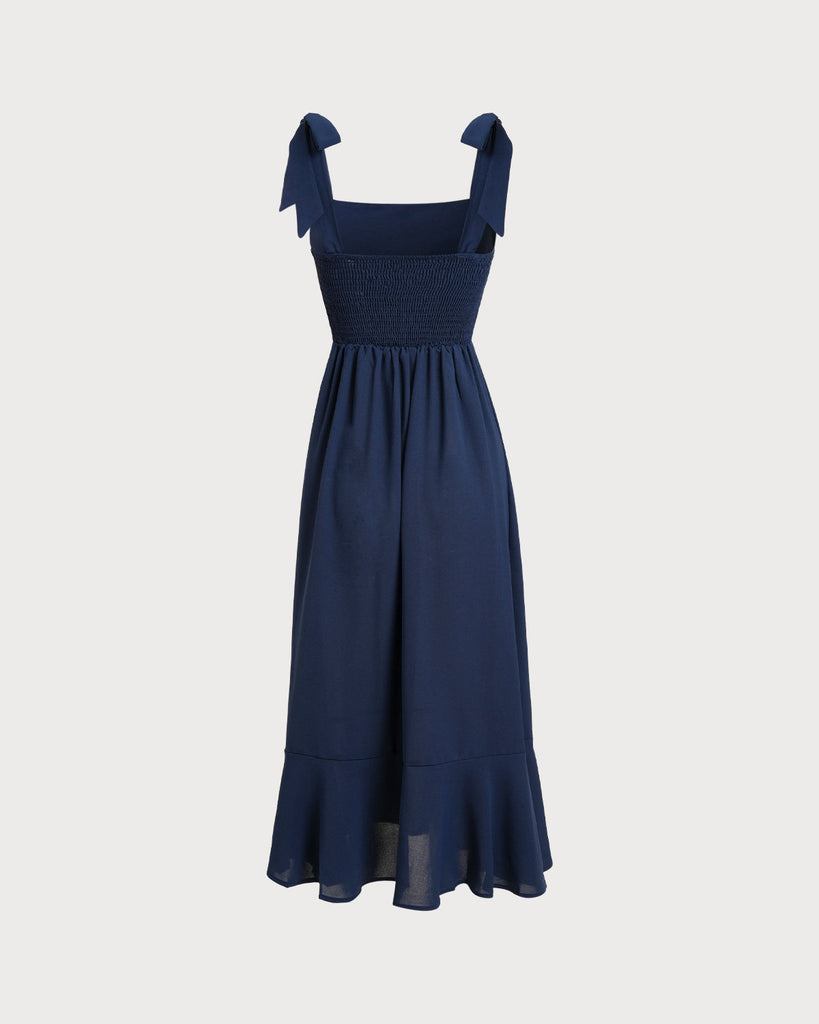 Women's Woven Polyester Midi Dresses Dresses - RIHOAS