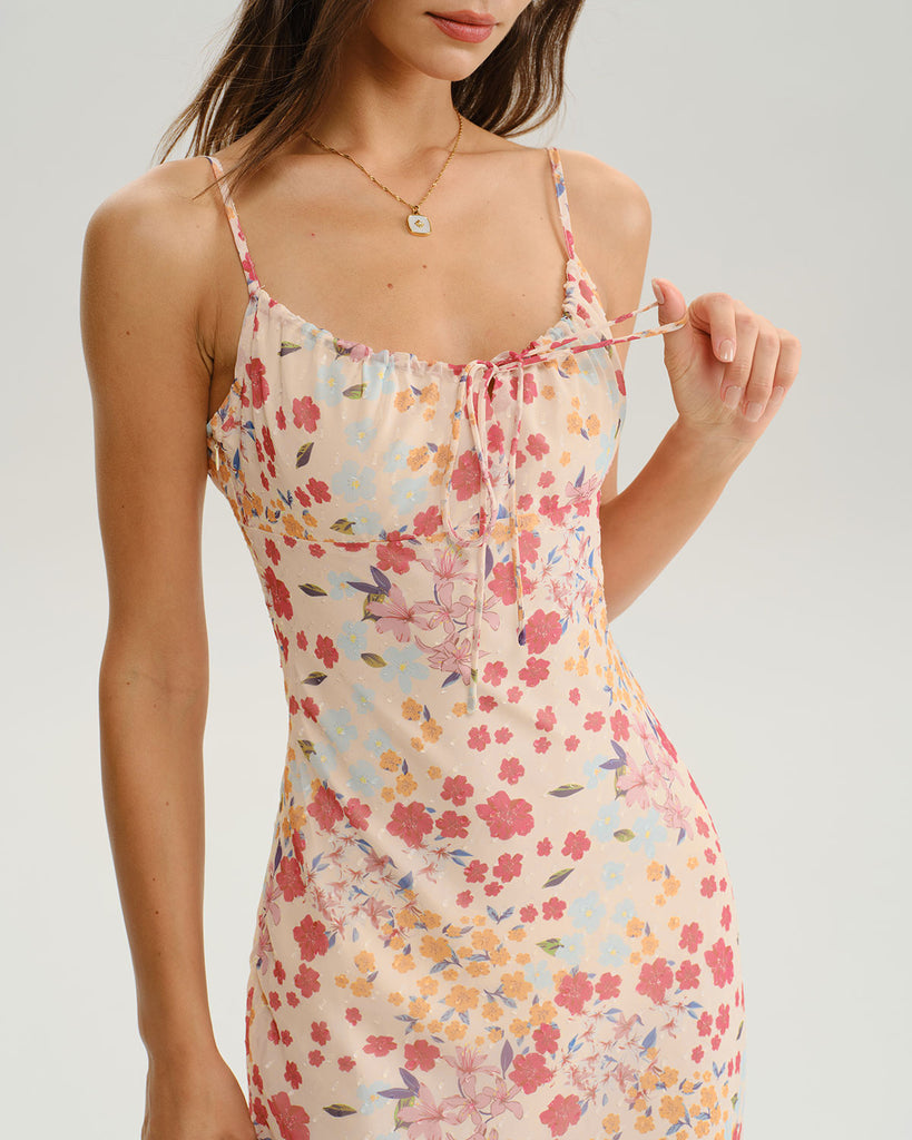 Women's Woven Polyester Midi Dresses Dresses - RIHOAS