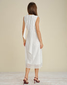 Women's Woven Polyester Midi Dresses Dresses - RIHOAS