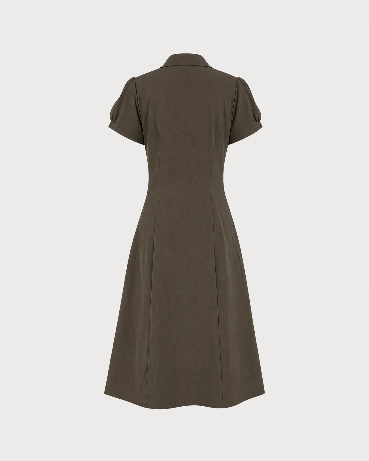 Women's Woven Polyester Midi Dresses - RIHOAS