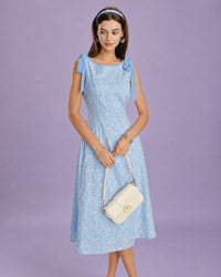 Women's Woven Polyester Midi Dresses Dresses - RIHOAS