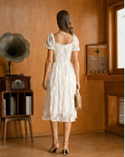 Women's Woven Polyester Midi Dresses Dresses - RIHOAS