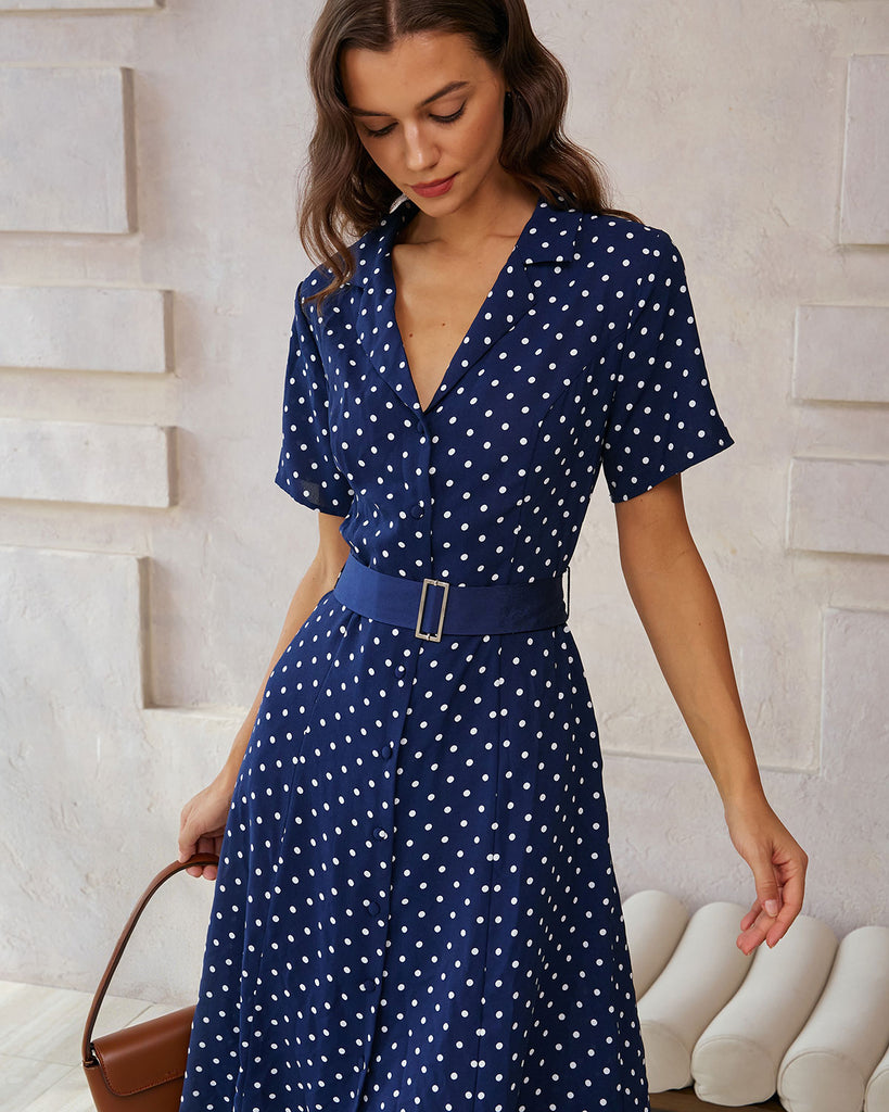 Women's Woven Polyester Midi Dresses Dresses - RIHOAS