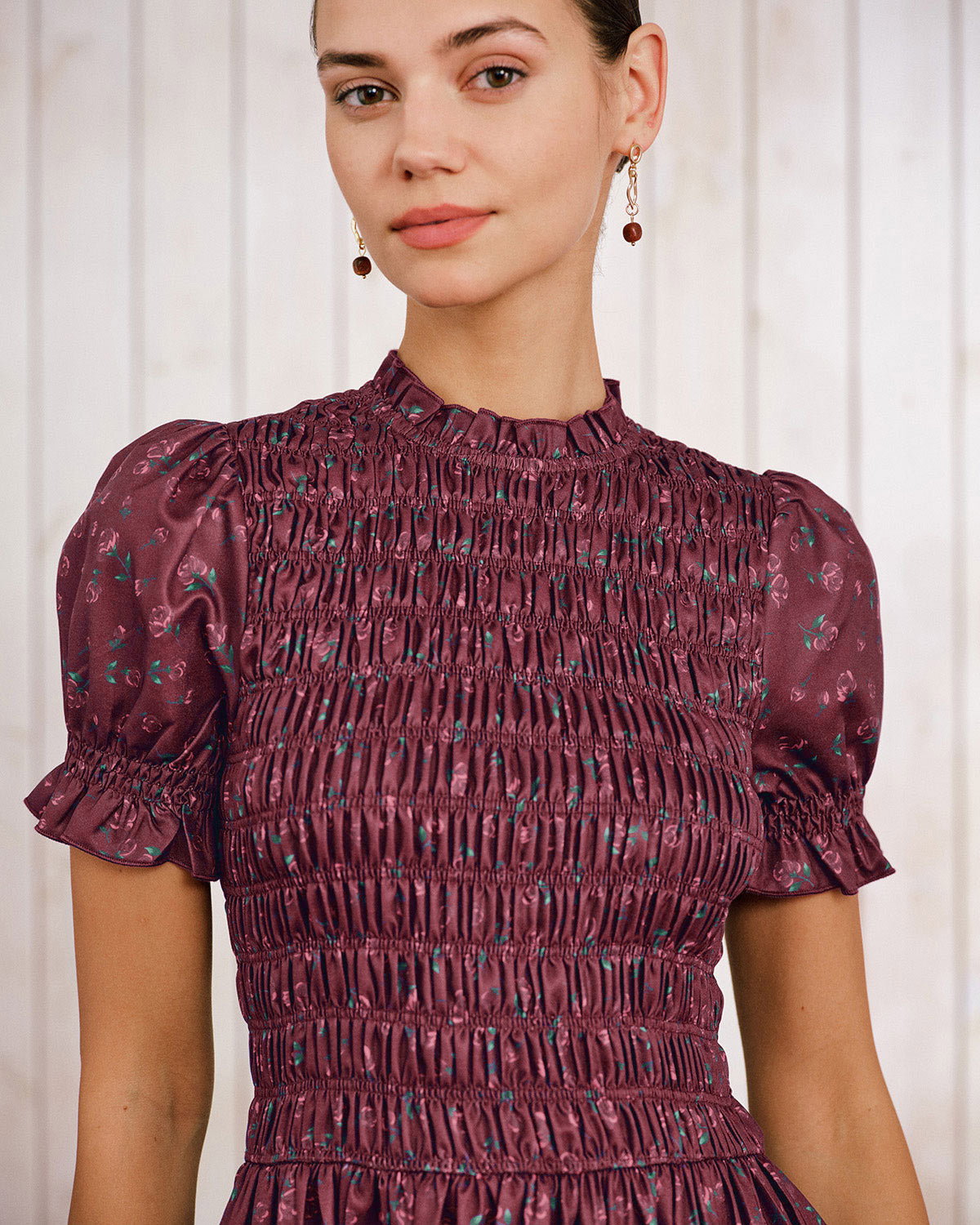 Women's Woven Polyester Midi Dresses Dresses - RIHOAS