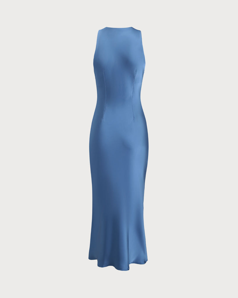 Women's Woven Polyester Midi Dresses Dresses - RIHOAS