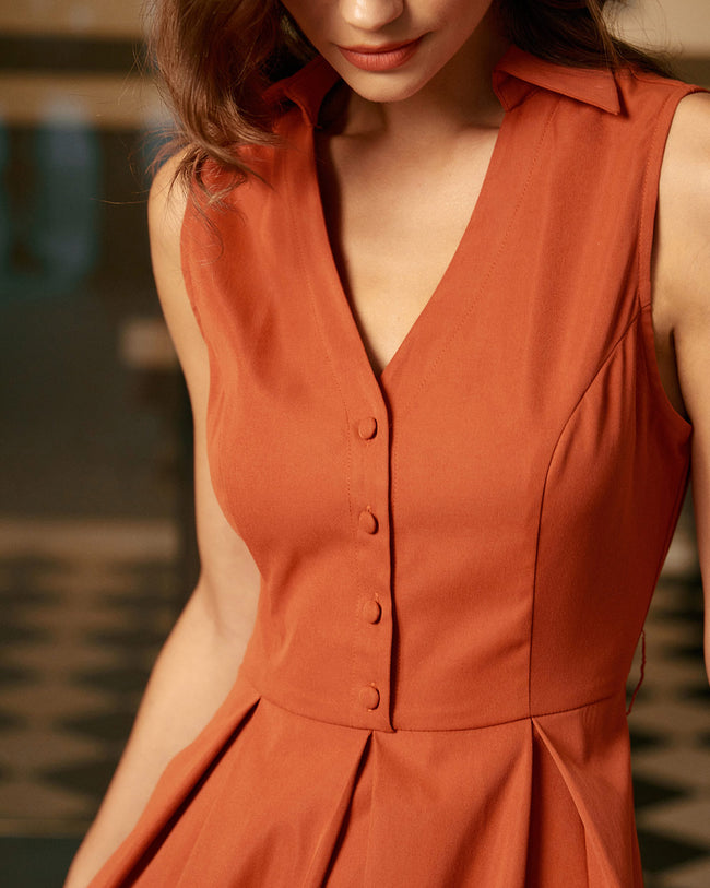 Women's Woven Polyester Midi Dresses Dresses - RIHOAS