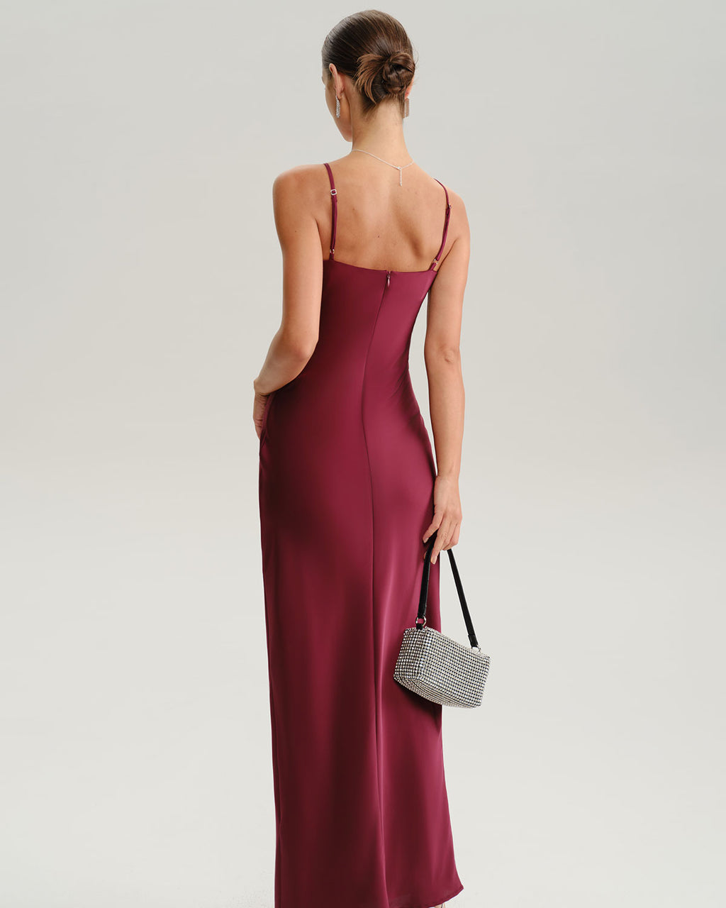 Women's Woven Polyester Midi Dresses Dresses - RIHOAS
