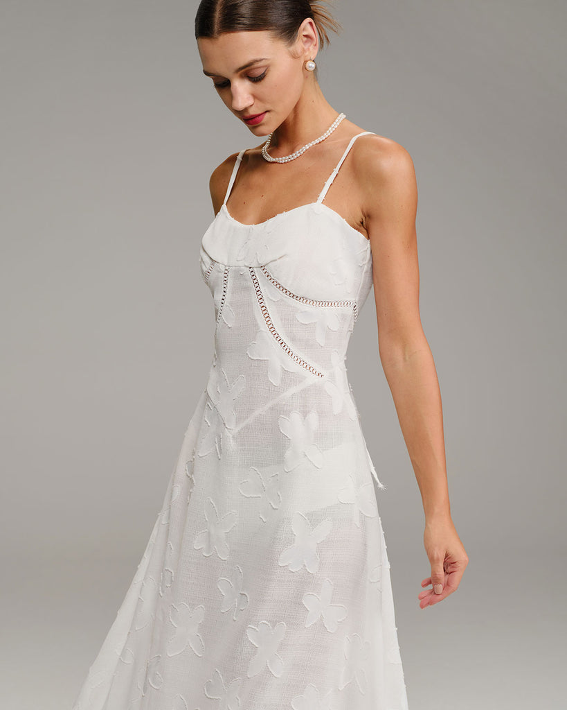 Women's Woven Polyester Midi Dresses Dresses - RIHOAS