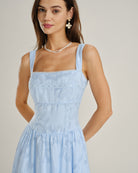 Women's Woven Polyester Midi Dresses Dresses - RIHOAS