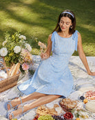 Women's Woven Polyester Midi Dresses Dresses - RIHOAS